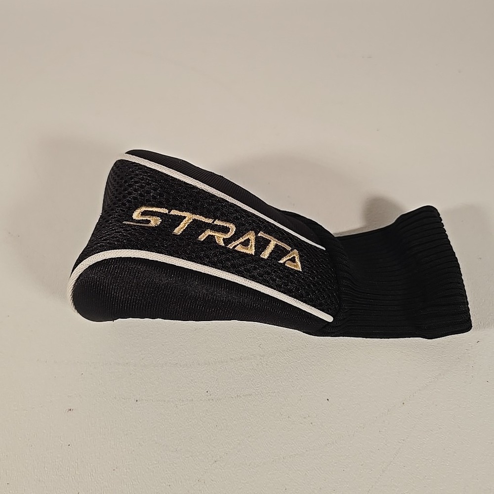 Strata 5h Hybrid Golf Club‎ Head Cover Black White Replacement Headcover
